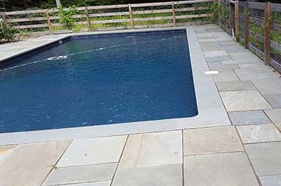Bluestone pool coping pool surrounds